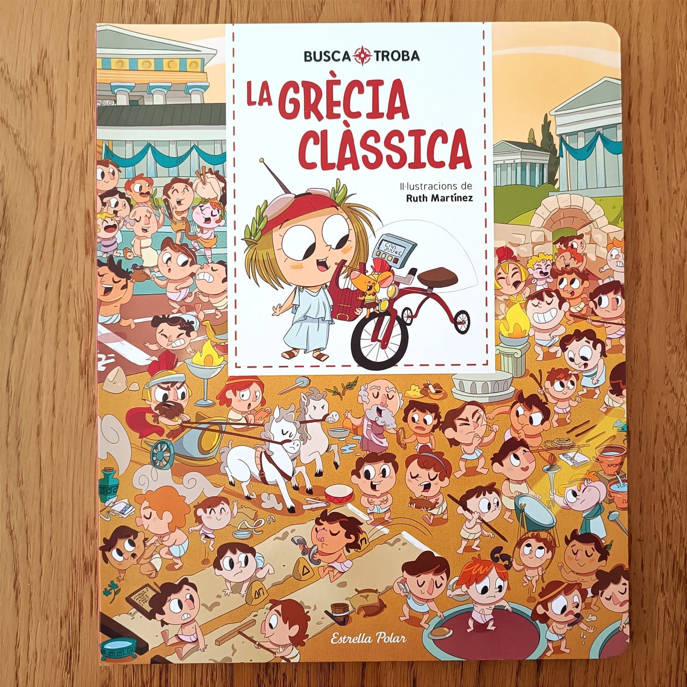 Portada del llibre BUSCA TROBA LA GRÈCIA CLÀSSICA