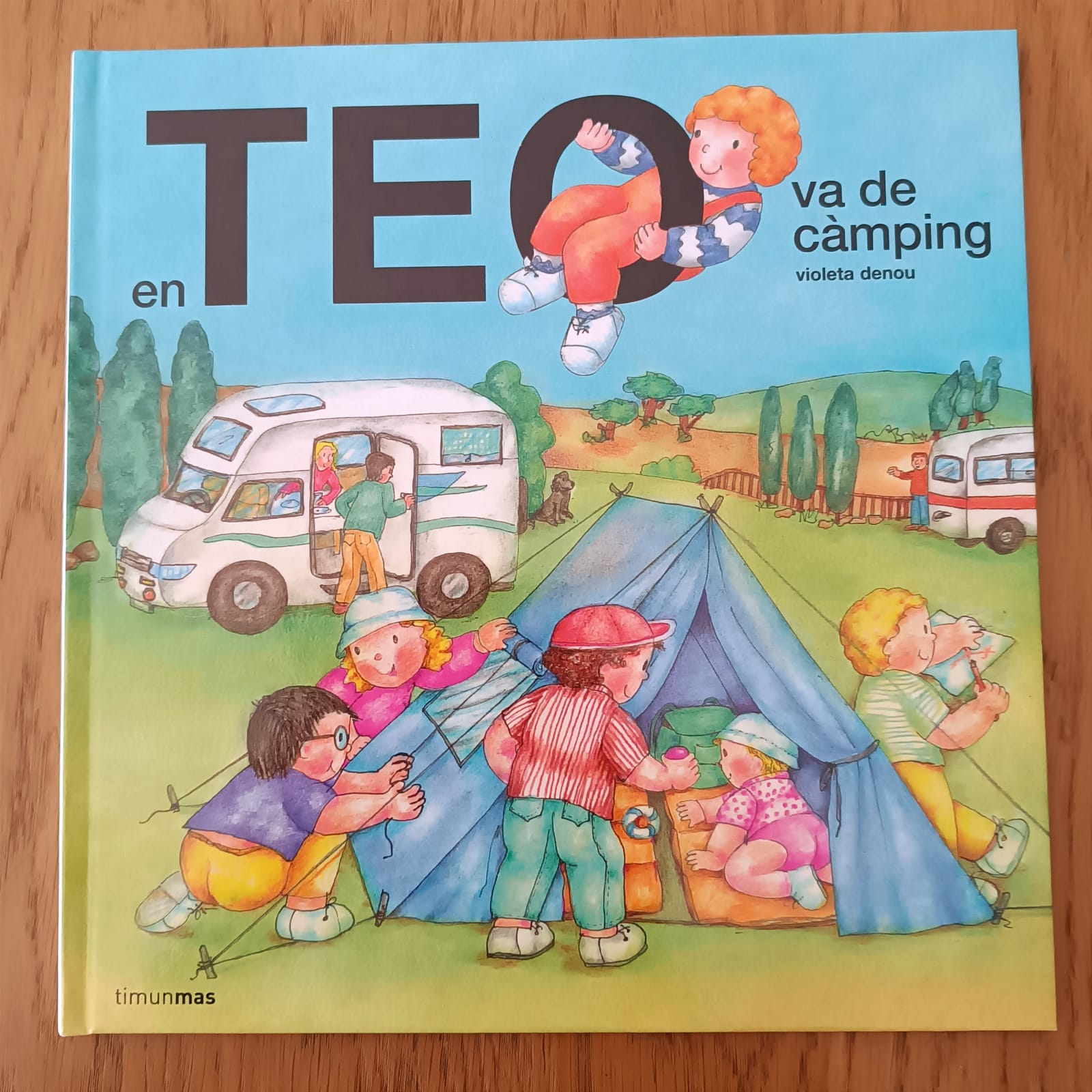 Portada del llibre EN TEO VA DE CÀMPING