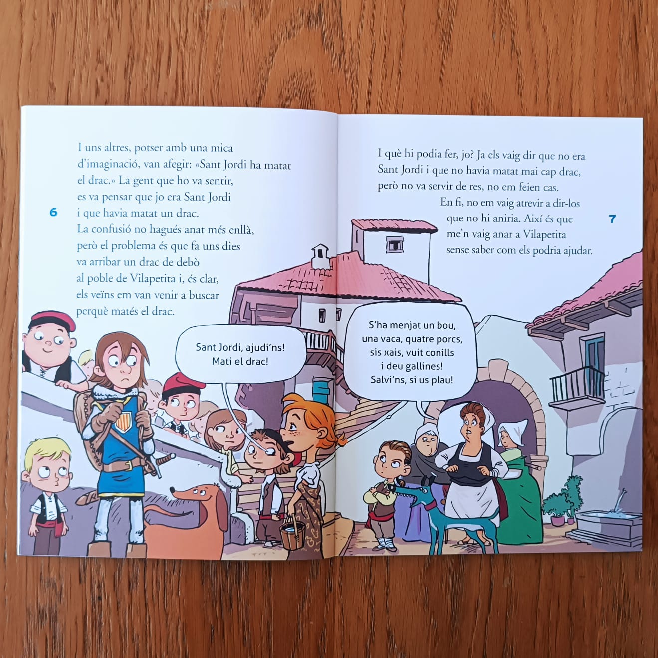 SANT JORDI I EL DRAC DEVORALLIBRES — imatge 5