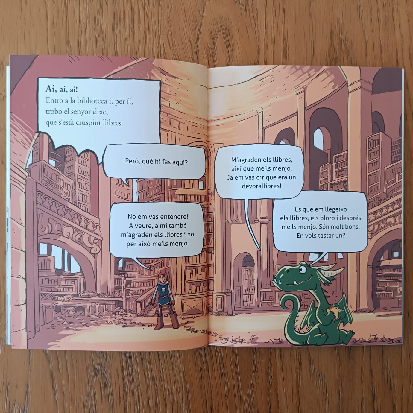 SANT JORDI I EL DRAC DEVORALLIBRES — imatge 6