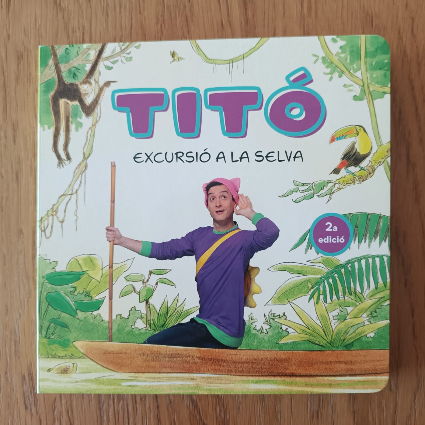 Portada del llibre TITÓ. EXCURSIÓ A LA SELVA