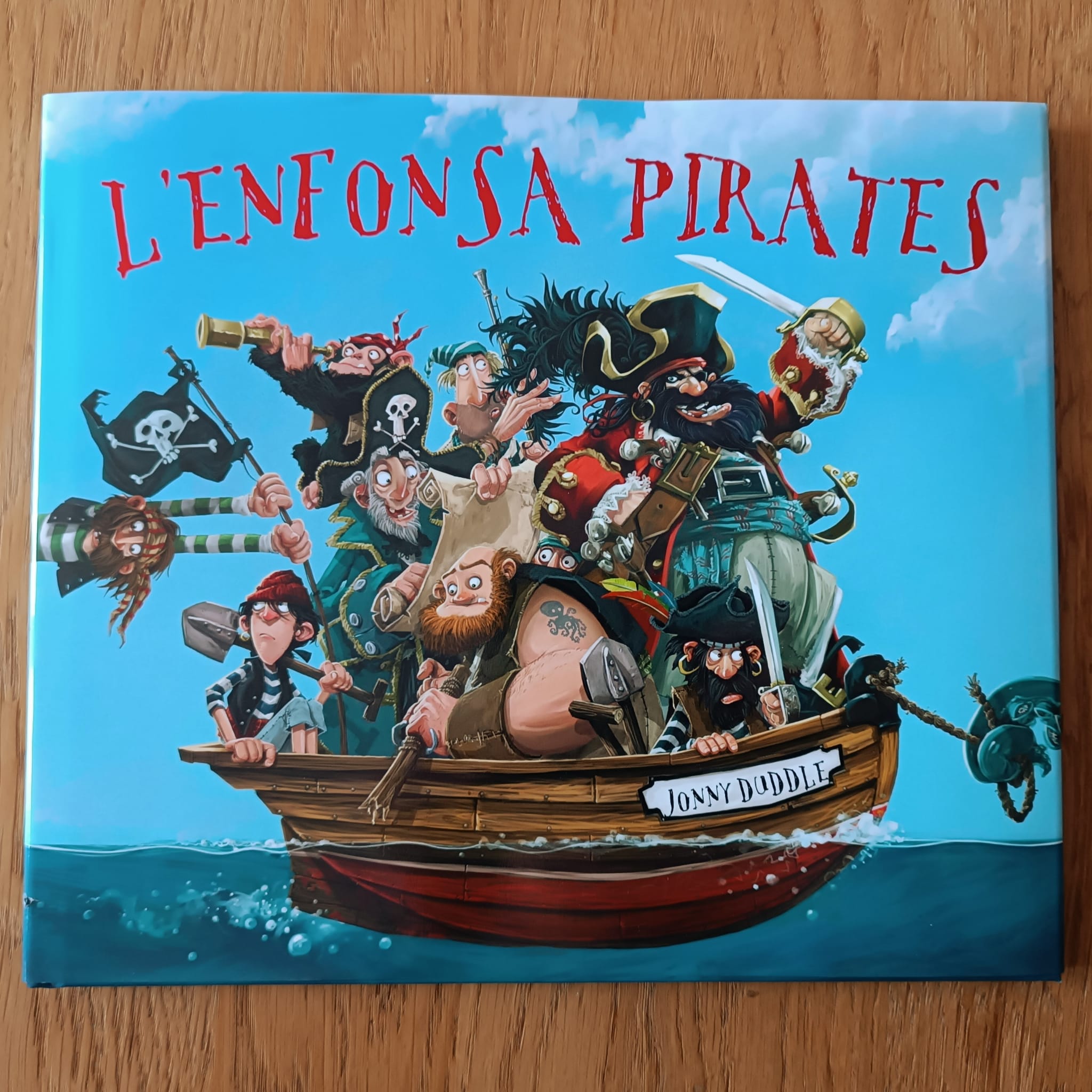 Portada del llibre L'ENFONSA PIRATES