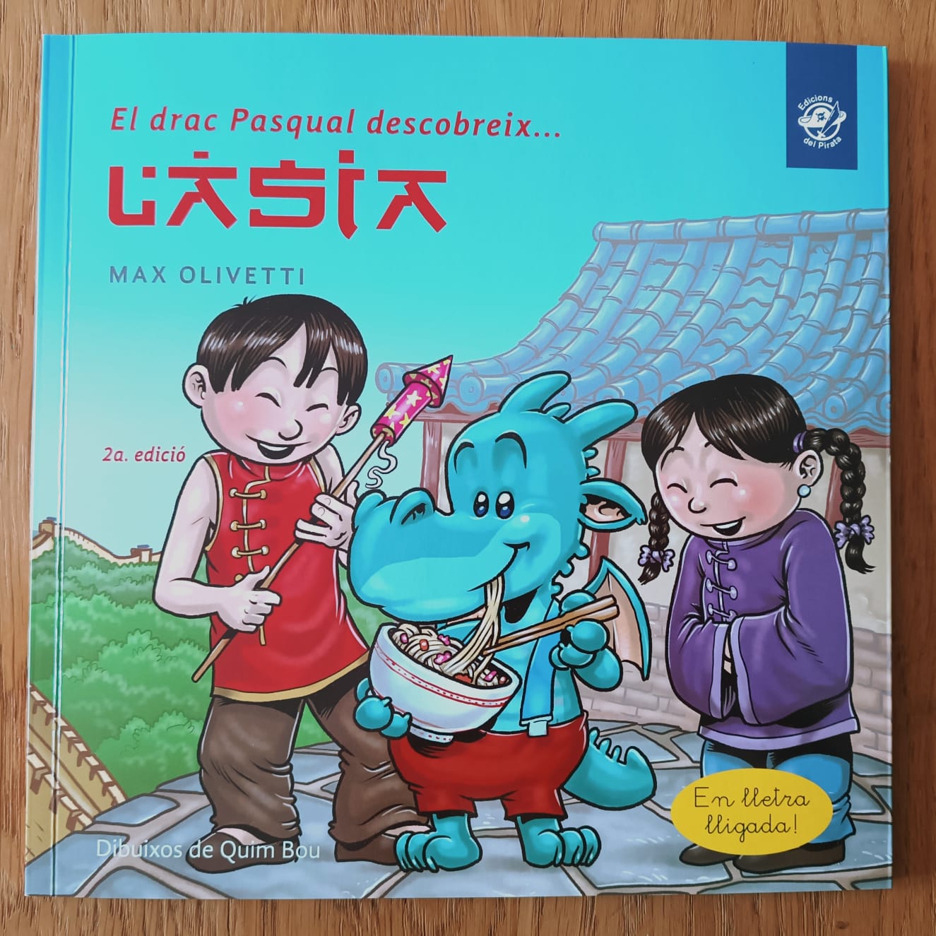 Portada del llibre EL DRAC PASQUAL DESCOBREIX L'ÀSIA