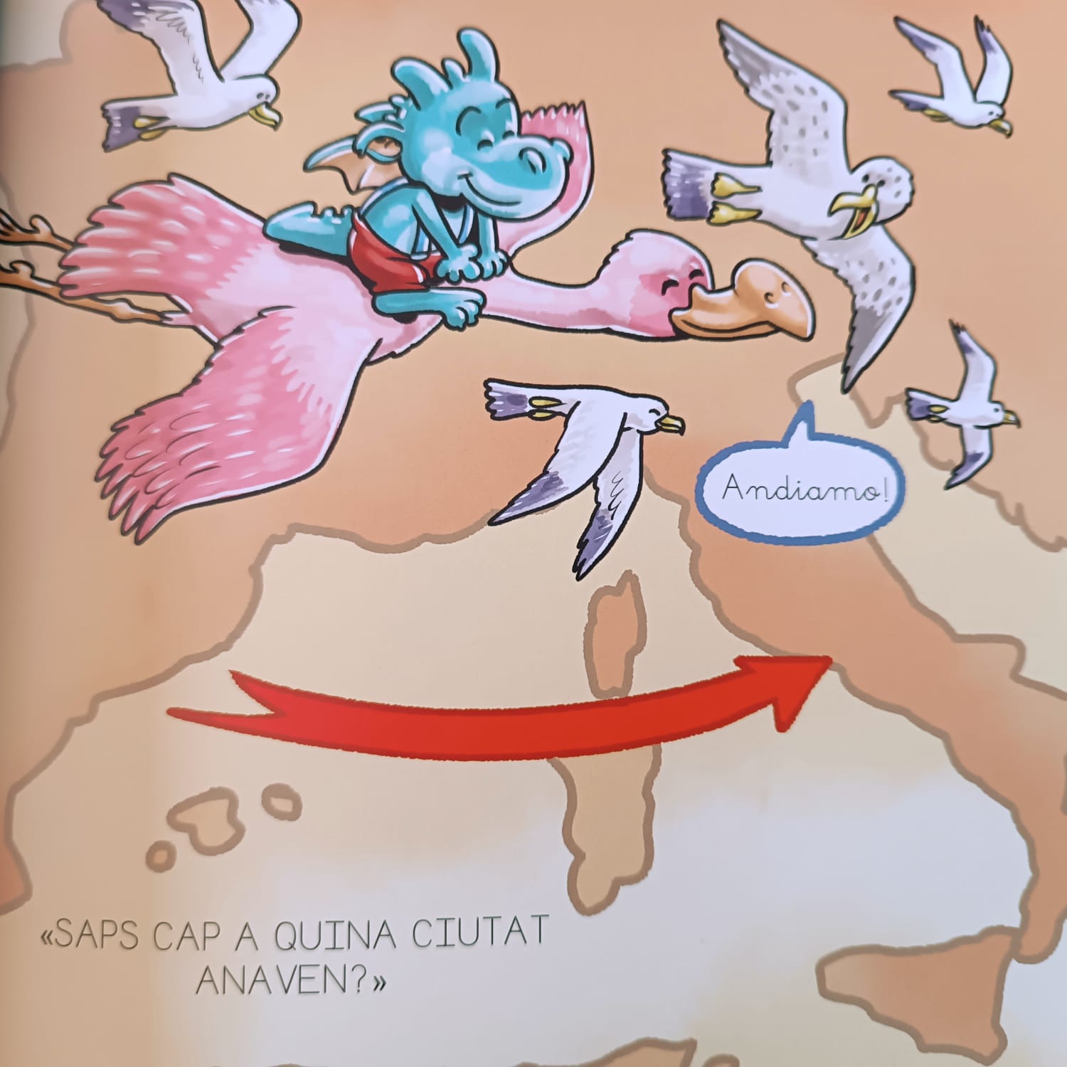 EL DRAC PASQUAL DESCOBREIX EUROPA — imatge 2