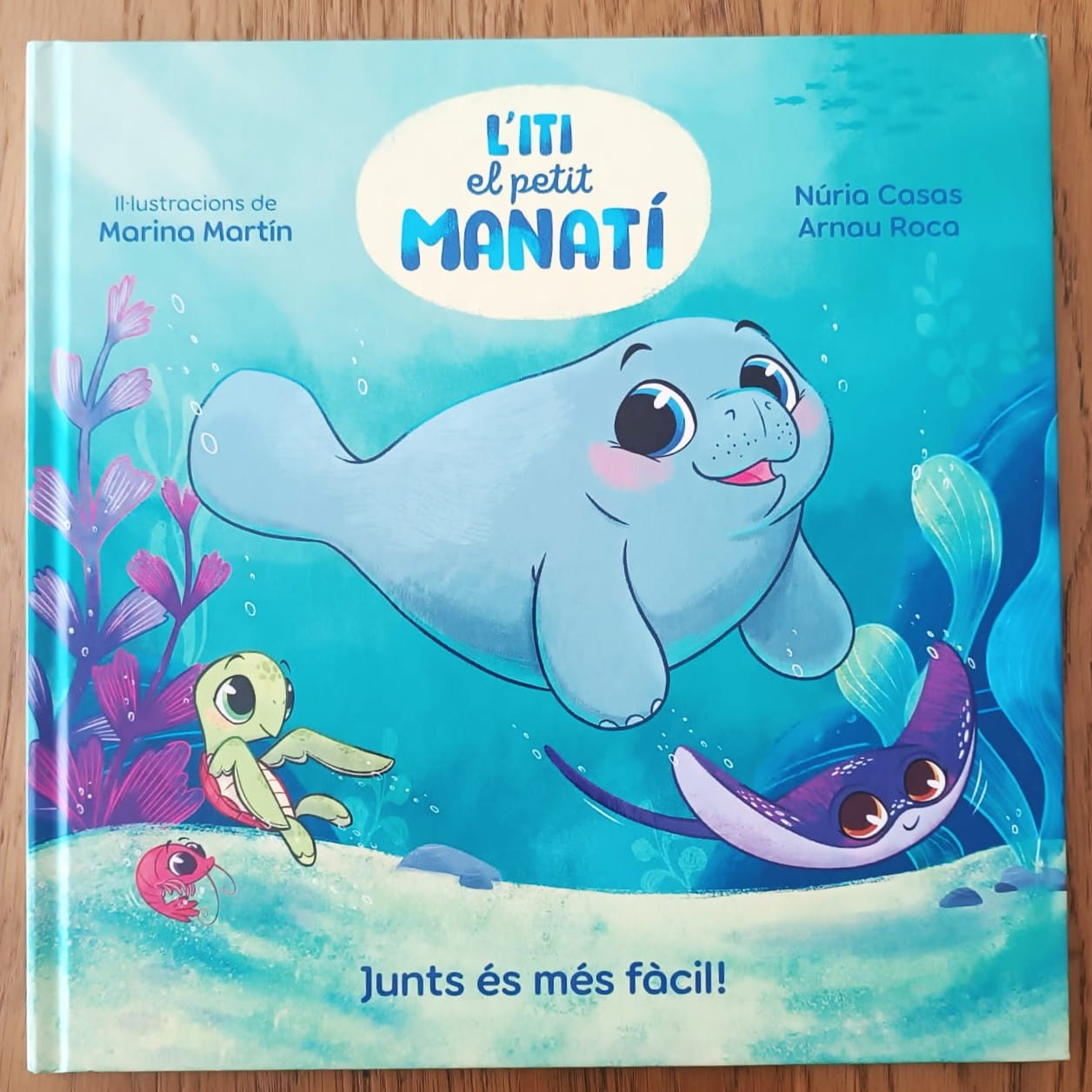 Portada del llibre L'ITI, EL PETIT MANATÍ