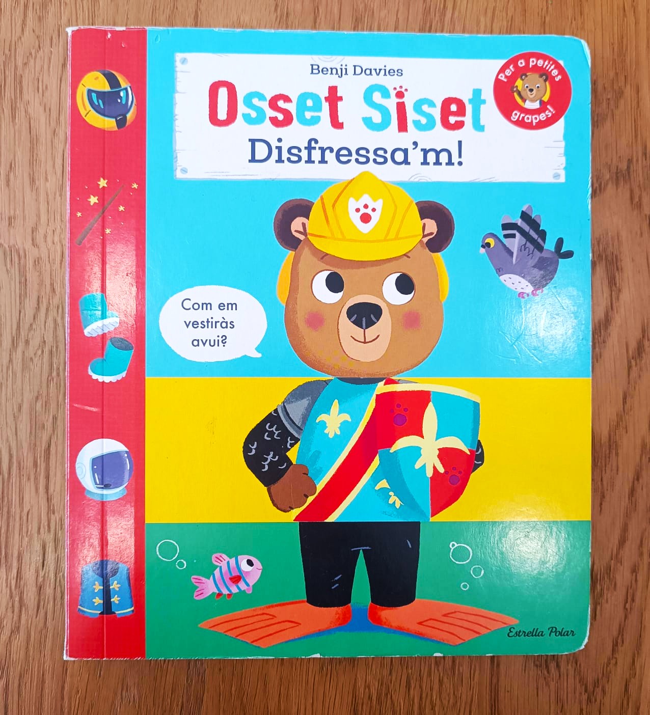 Portada del llibre OSSET SISET. DISFRESSA'M!