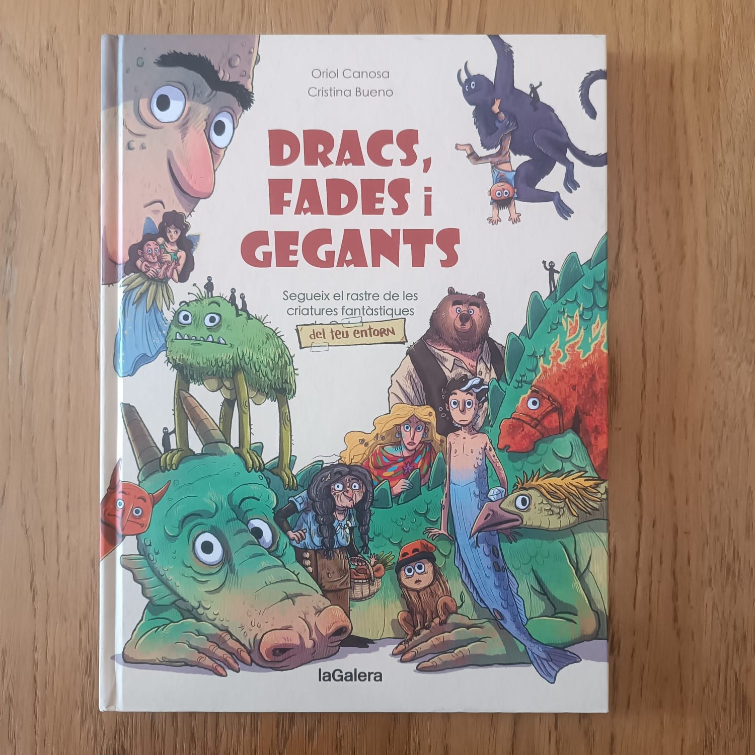 Portada del llibre DRACS, FADES I GEGANTS