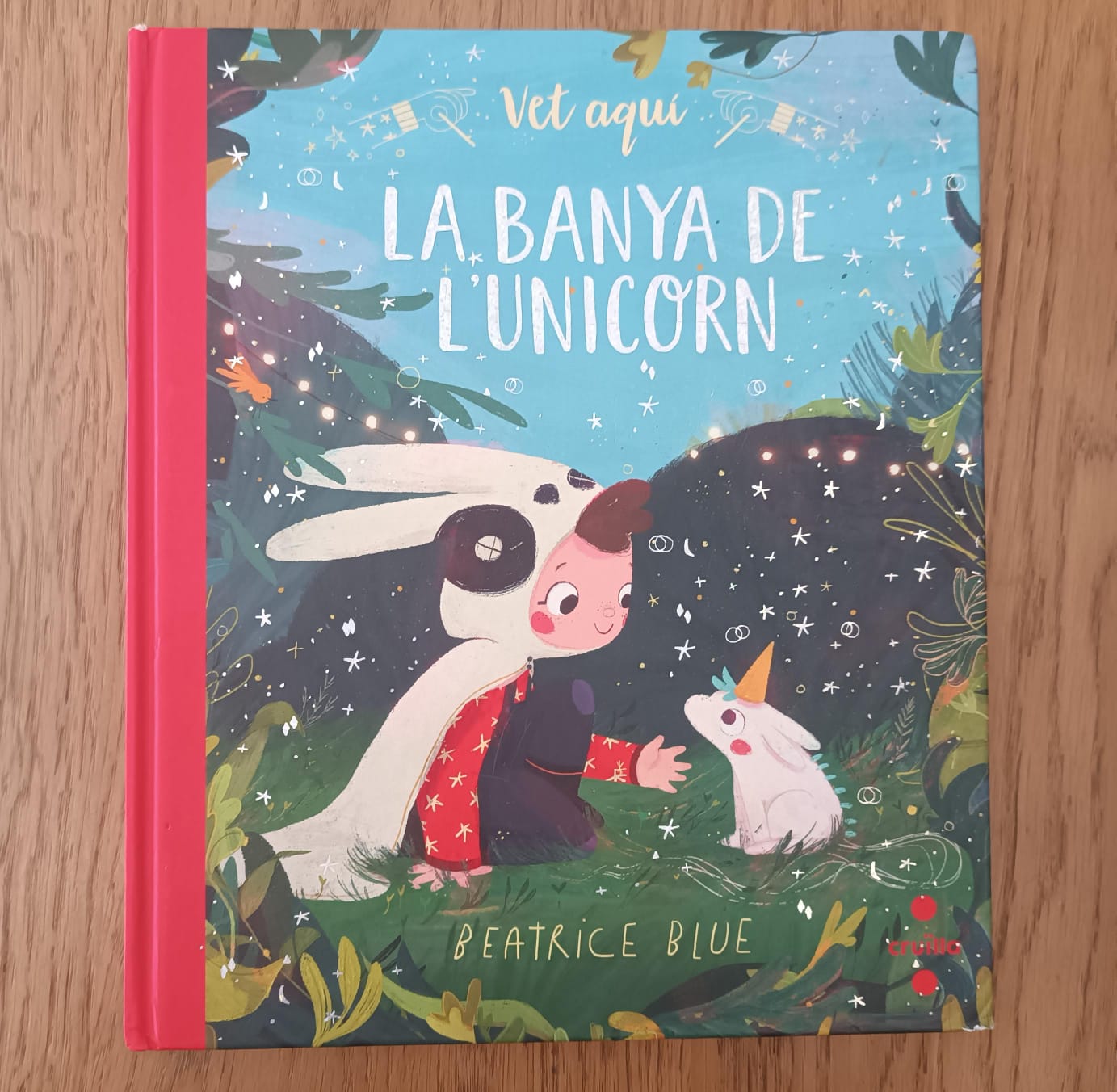 Portada del llibre VET AQUÍ... LA BANYA DE L'UNICORN