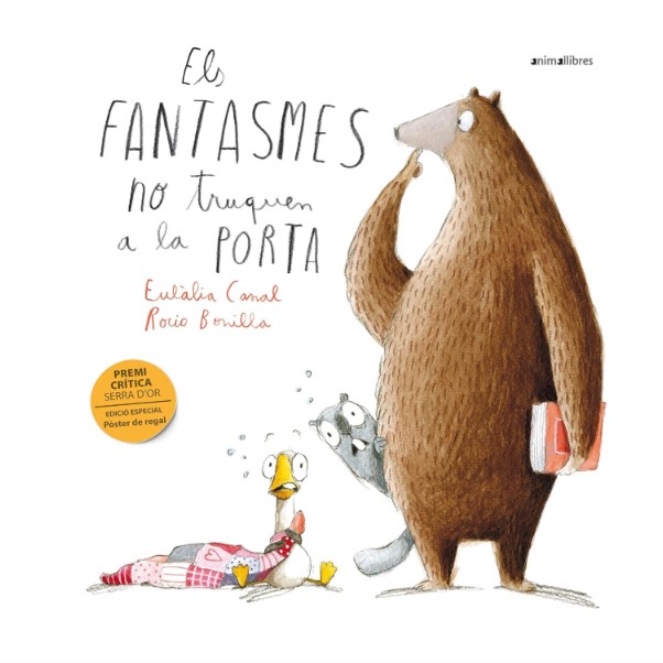 Portada del llibre ELS FANTASMES NO TRUQUEN A LA PORTA