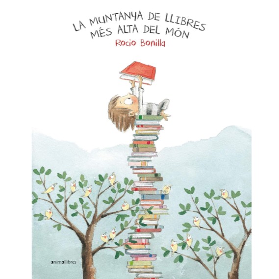 Portada del llibre LA MUNTANYA DE LLIBRES MÉS ALTA DEL MÓN