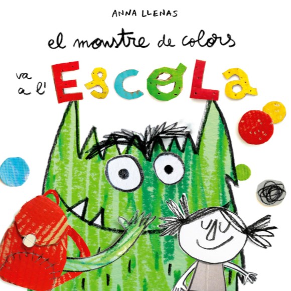Portada del llibre EL MONSTRE DE COLORS VA A L'ESCOLA