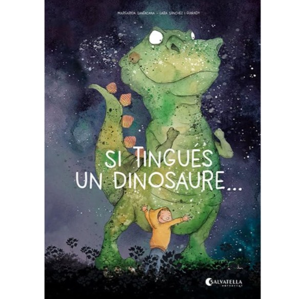 Portada del llibre SI TINGUÉS UN DINOSAURE...