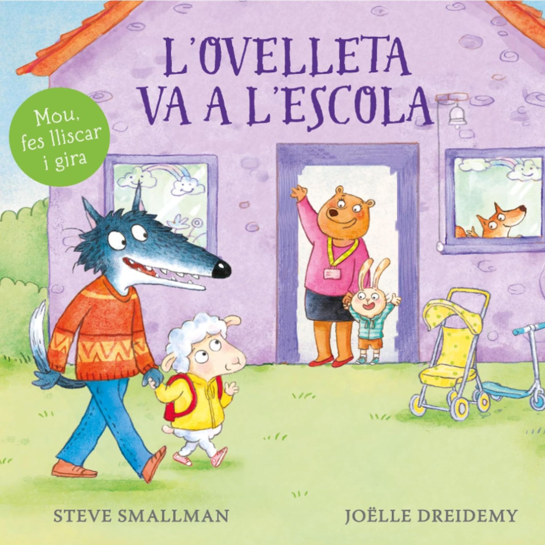 Portada del llibre L'OVELLETA VA A L'ESCOLA